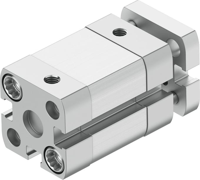 Festo Compacte Cilinder 16mm Boring 10mm Slag ISO 21287 Dubbelwerkend - 554213 - P2DN2