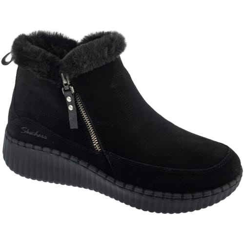 Skechers WILSHIRE BLVD - FRESH ZIP Dames Instappers - Zwart