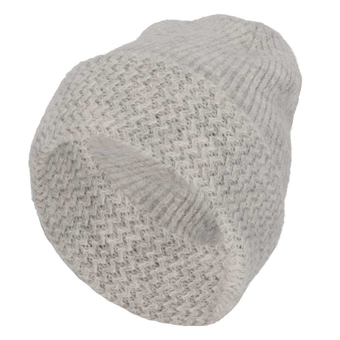 Sarlini - Beanie meisjes - Wintermuts - Licht Grijs - Effen - One Size