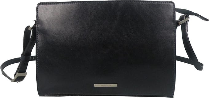 Claudio Ferrici Classico Zipbag Schoudertas Navy