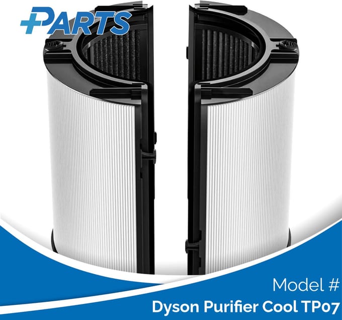 Dyson Purifier Cool TP07 Filter van Plus.Parts® geschikt voor Dyson
