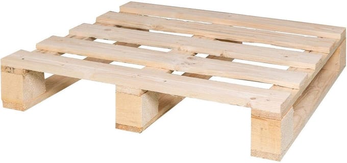 Wegwerppalet 60x80 cm Houten Pallet voor Verzending