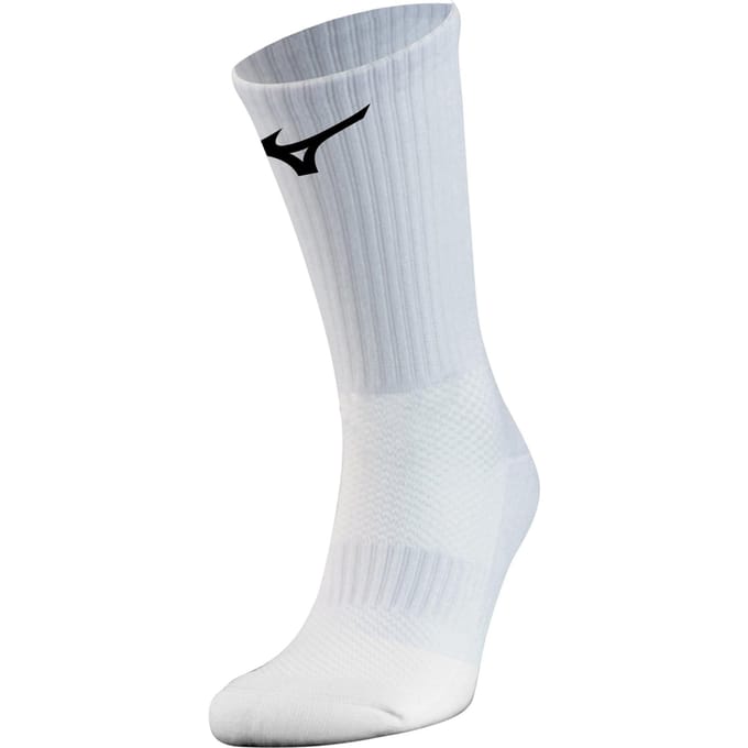Mizuno Unisex Volwassen Bemanningsleden Sokken (Pakket van 3) (Wit)