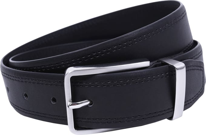 Zwarte elegante riem