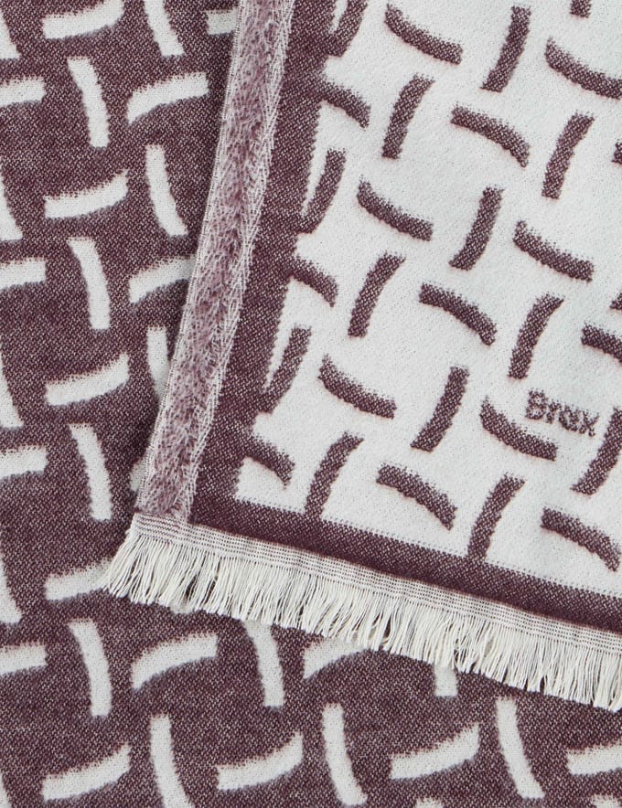 Brax Dames Sjaal  Style JENNA wine red, donkerrood, maat 0SIZE