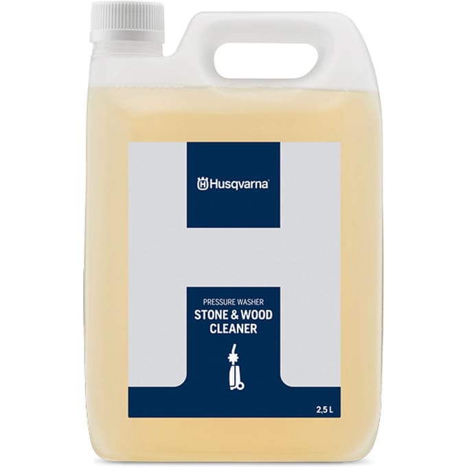 Husqvarna schoonmaakmiddel hout steen