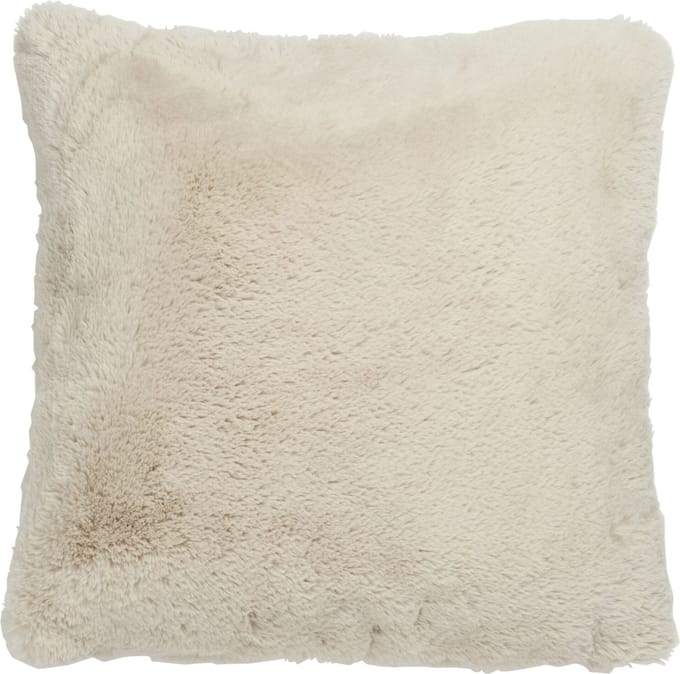 J-Line kussen Cutie - polyester - lichtgrijs