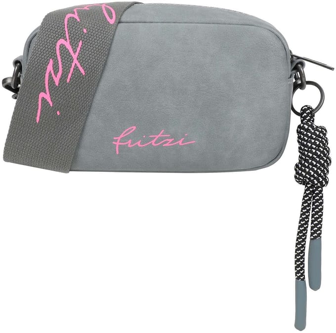 Fritzi aus Preußen schoudertas Lou Cross Bag Blue-Grey blauwgrijs