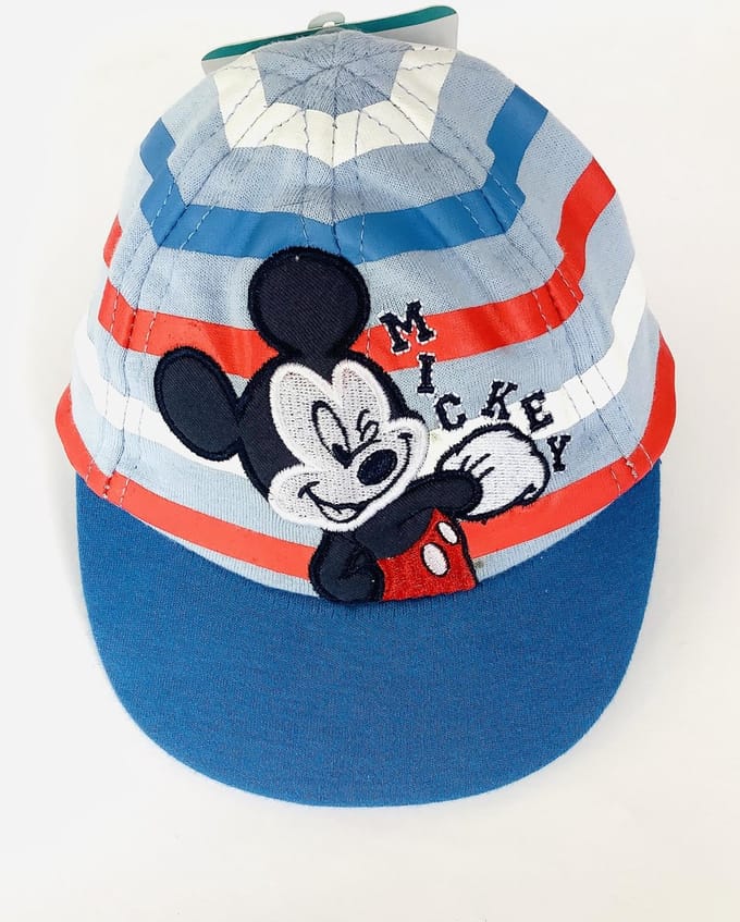 Mickey Mouse Pet - Baby - Blauw - 44 cm - 1-2 maanden