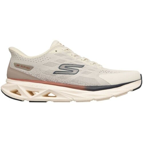 Skechers Hands Free Slip-In Glide Step Vortex heren sneaker - Natural