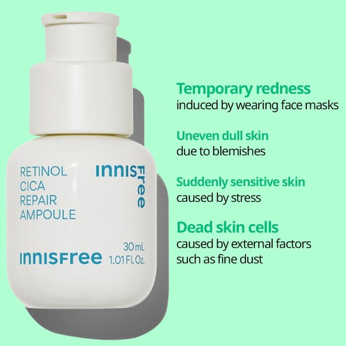 innisfree - Retinol Cica Repair Ampoule Mini 10ml
