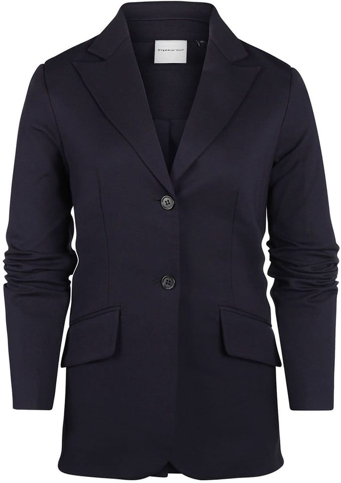 Steppin' Out Dames Coat Navy - Zomerjassen