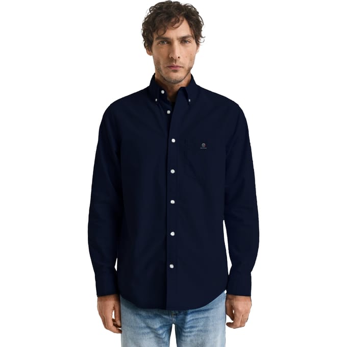 Enzo heren Regular Fit Oxford overhemd