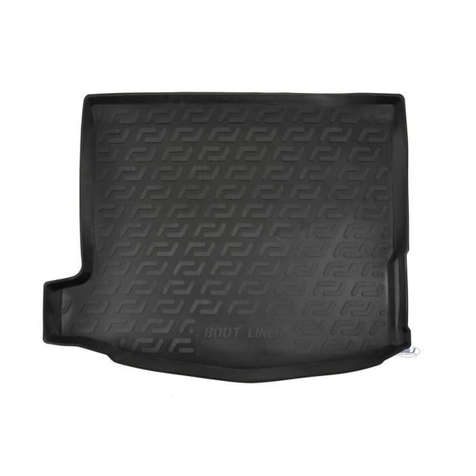 J&;J AUTOMOTIVE | Premium Rubberen Kofferbakmat Voor Honda Civic 2012-2017 zwart