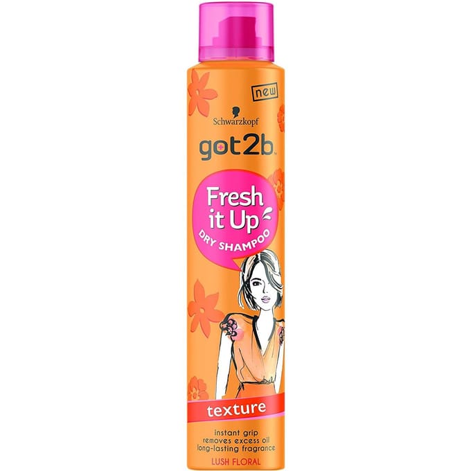 3x Schwarzkopf Got2b Fresh It Up TEXTURE Droogshampoo 200ml