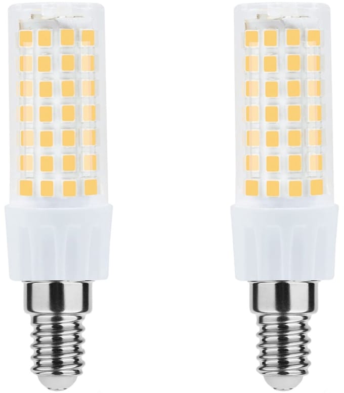 Modee LED Buislamp E14 - 6W 6000K 600lm 230V - LED Afzuigkaplamp - Daglicht Wit - 2 stuks