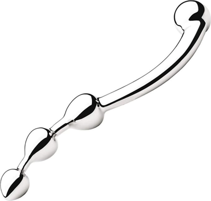 Multi stim stainless steel pleasure wand