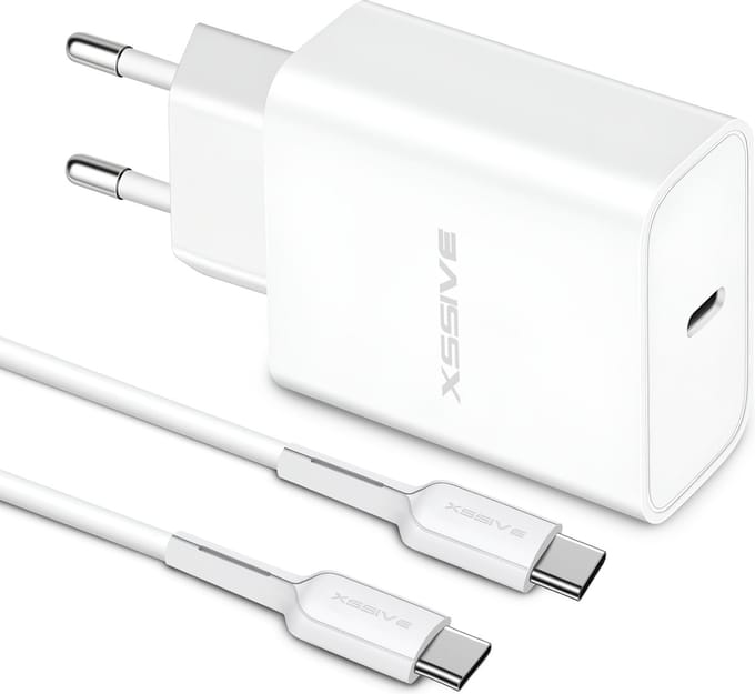 USB C Adapter Set - 1 Meter - Geschikt voor Samsung Galaxy A16, A55, A25, A05s, A15 5G, A14, A53