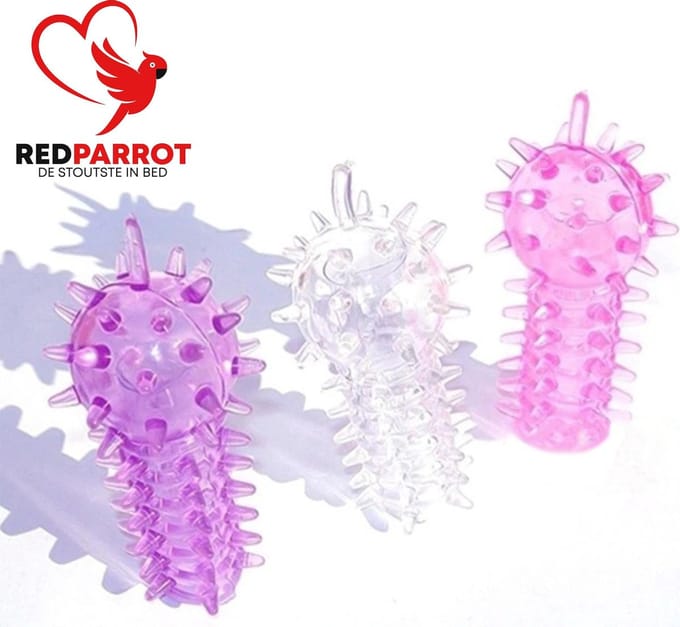G spot stimulator | Clitoris stimulans | G-spot | 3-delig | Vingerhandschoen | SM | BDSM