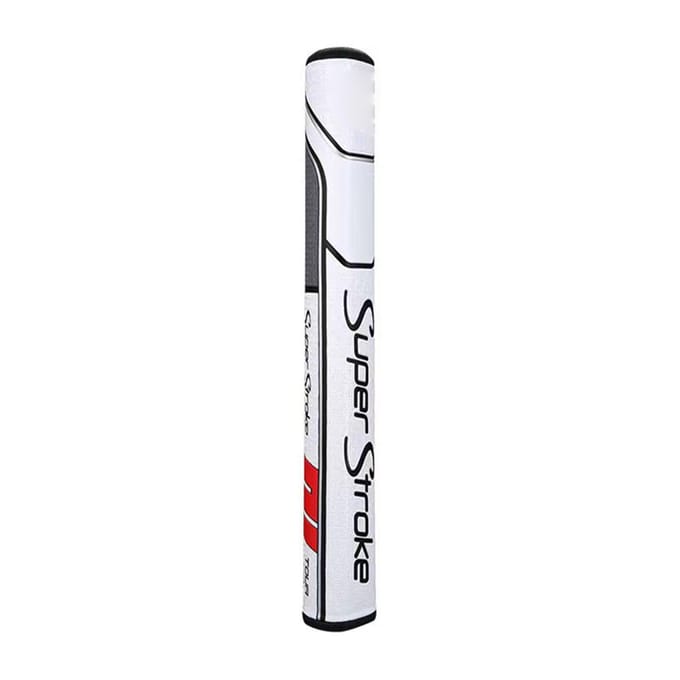 Grip de Club Anti-Dérapant Ergonomique Absorbant les Chocs Cuir PU Grip de Putter white
