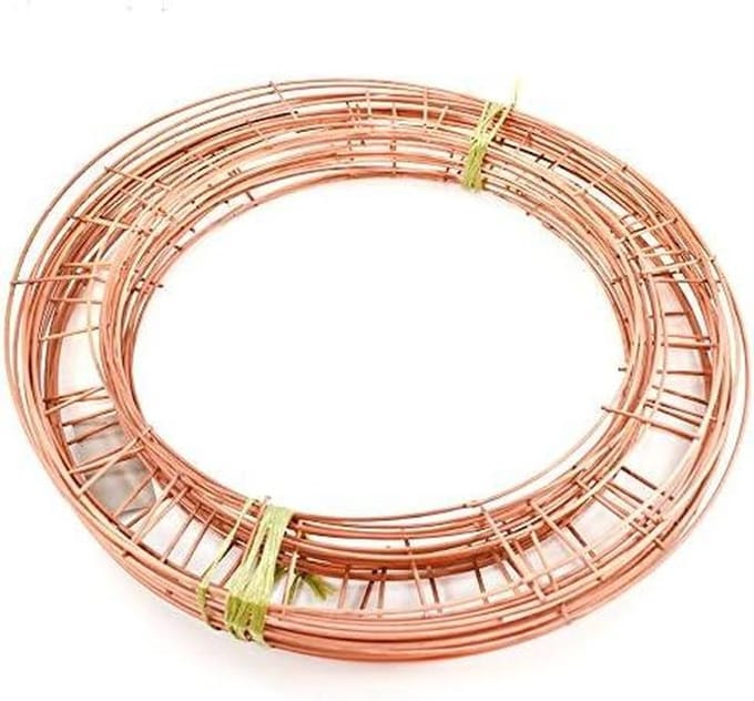 Draadringen Set - Kransringen - Hobby Knutselen - Hoogwaardig Metaal - 20 stuks 12 inch - Multicolor