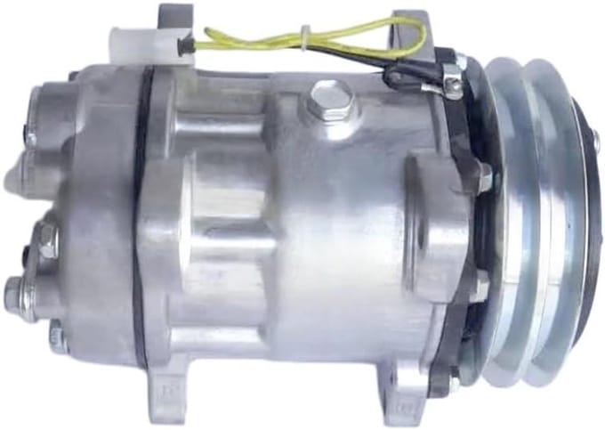 Airconditioning Compressor - Koelsysteem Onderdeel - Voertuig Comfort - Stille Werking - 12V - Niet gespecificeerd