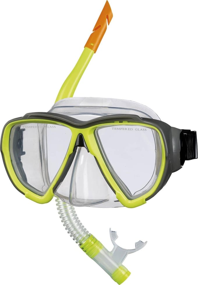 BECO snorkelset Porto - geel