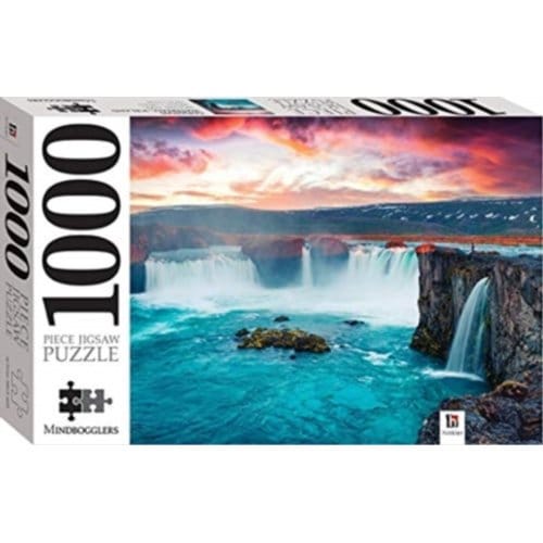 Mindbogglers 1000 Piece Jigsaw Godafoss Waterfall Iceland - Mindbogglers Classic - Pty Ltd, Hinkler