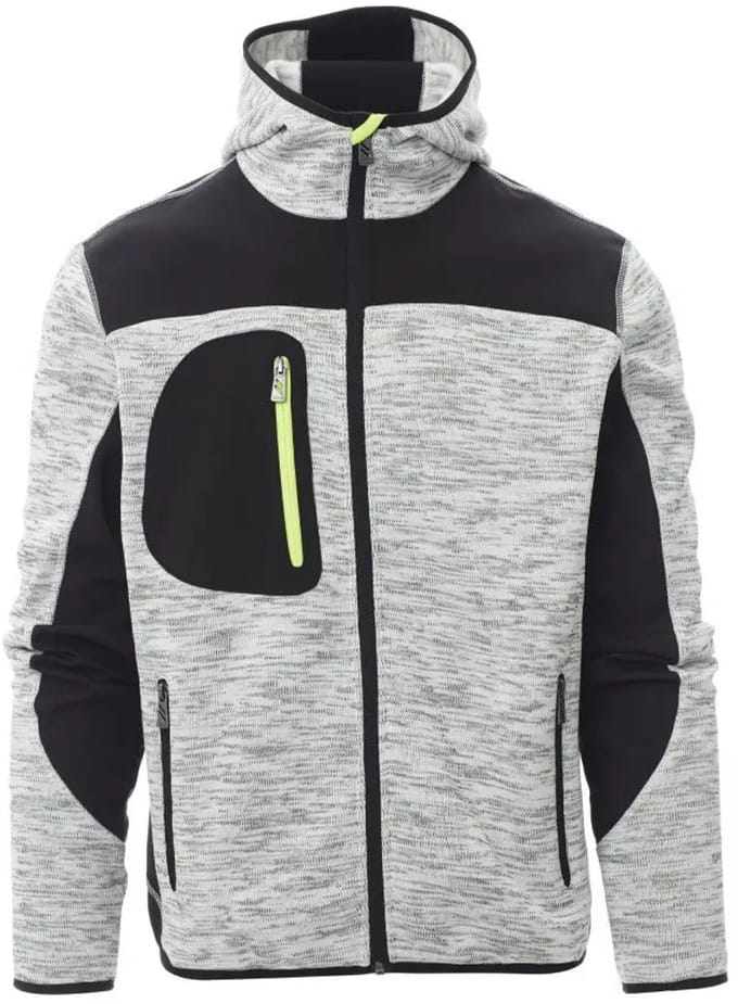 Payper Trip - melange steel grey/black-fluorescent orange - L