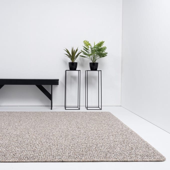 Vloerkleed Xilento Pebble Taupe | 200 x 300 cm