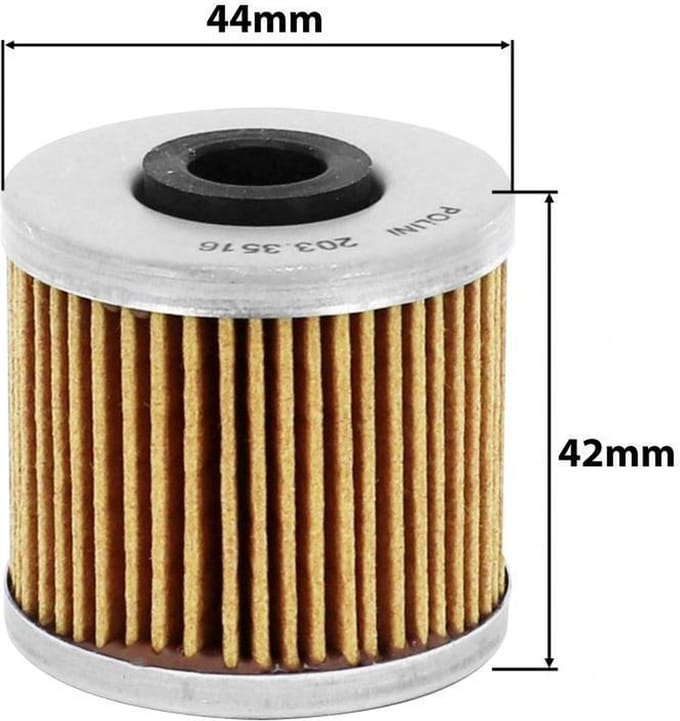 polini oliefilter voor kymco 125 downtown scooter 2009 tot 2012 nieuw