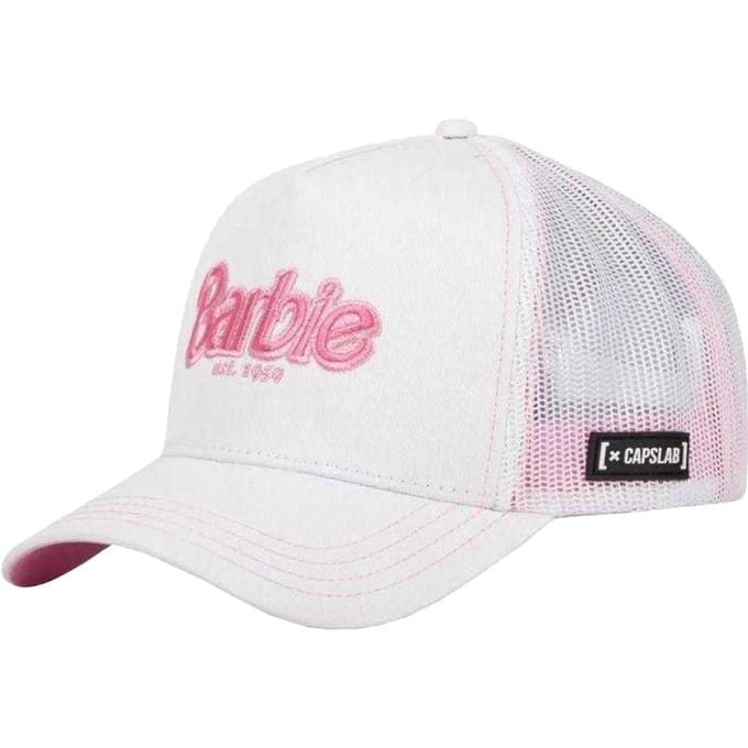 Capslab Dames/Dames Barbie Trucker Cap (Wit)