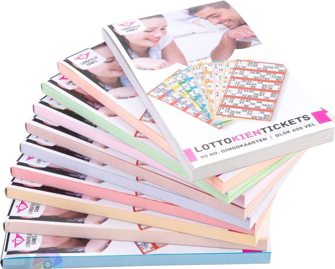BINGO/LOTTO SCOREBLOCK - 600 SHEETS� - 1 stuk