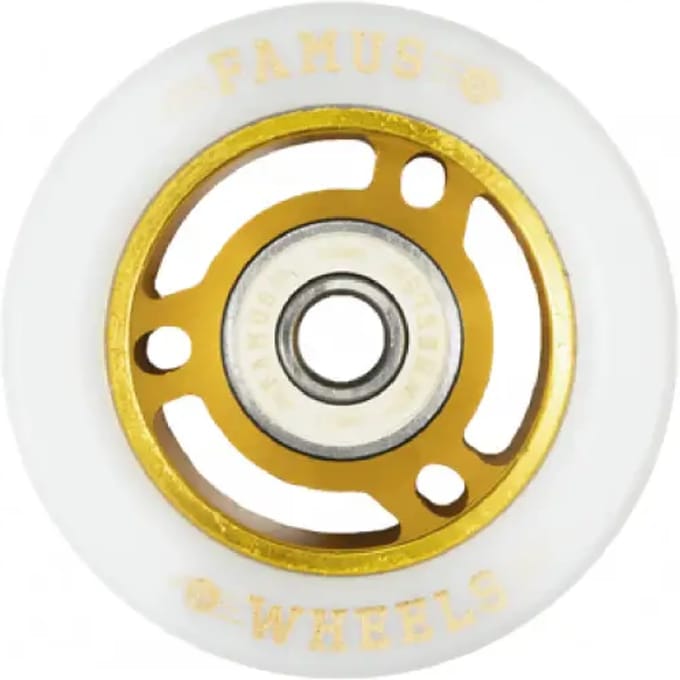 Set van 8 rollerwielen Famus Wheels 88A