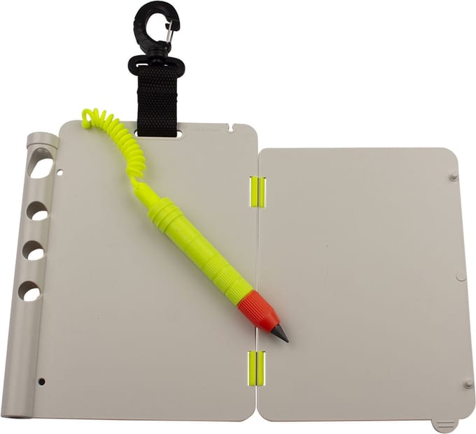 Schrijflei dubbel inclusief graphite pen | waterproof | watersport