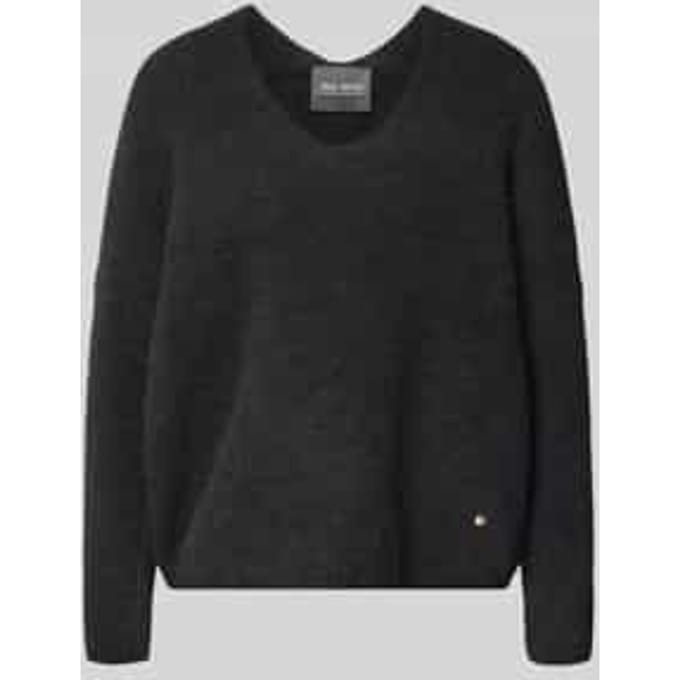 Oversized gebreide trui van wol-alpaca-mix model 'THORA'