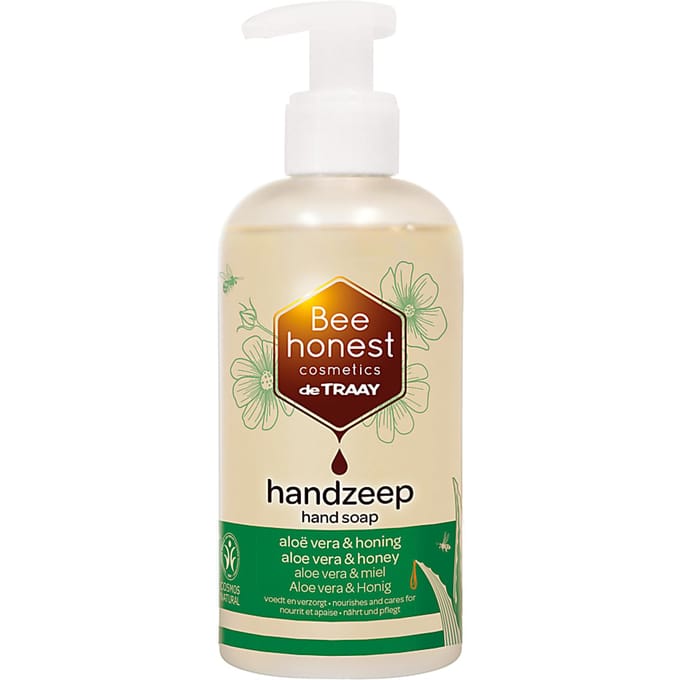 Traay Bee Honest Handzeep aloe vera & honing 250 Milliliter
