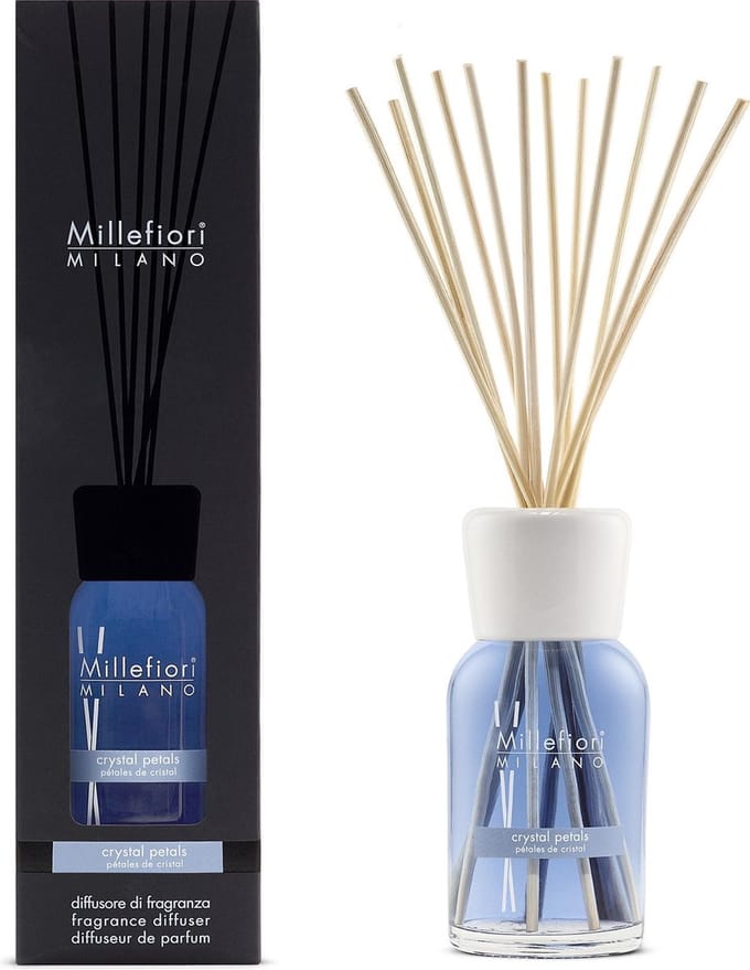Millefiori Milano Geurstokjes 500 ml - Crystal Petals