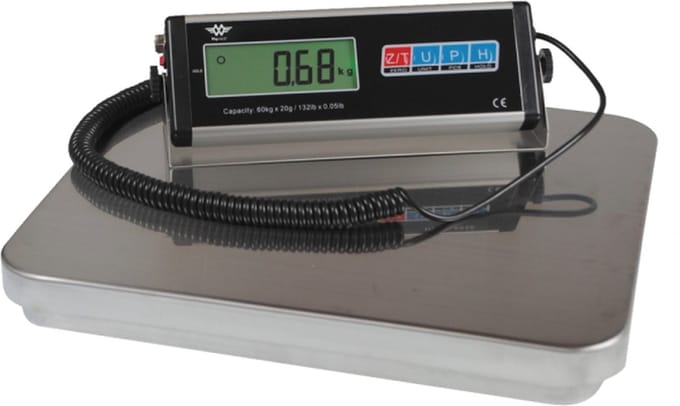 MyWeigh HDCS-60 pakket industrieweegschaal 60kg x 20g