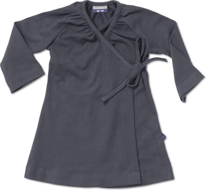 Silky Label jurkje glacier grey - lange mouw - maat 50/56 - grijs