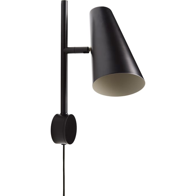 Woud Cono wandlamp - zwart