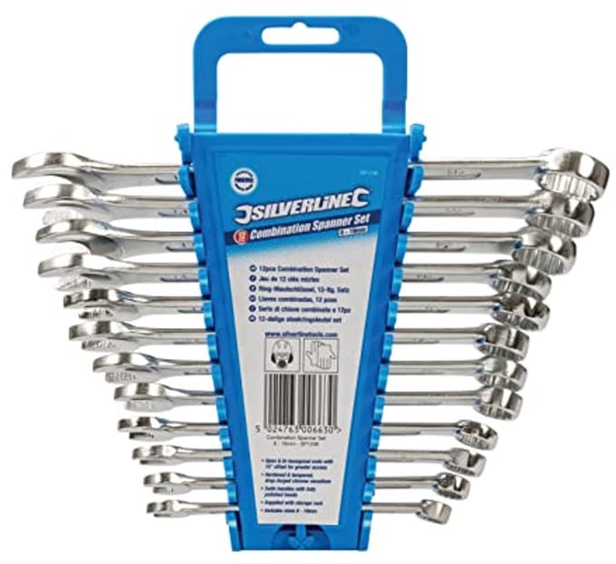 Metrische Combinatiesleutel Set - 12 Stuks 8-19mm