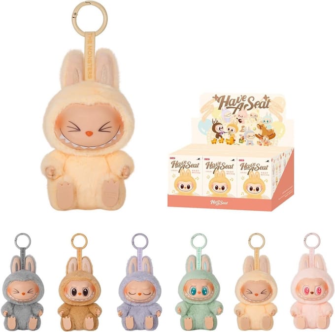 Vinyl Pluche Blind Box Figuren Set - Verzamelobject Speelgoed met Willekeurige Designs