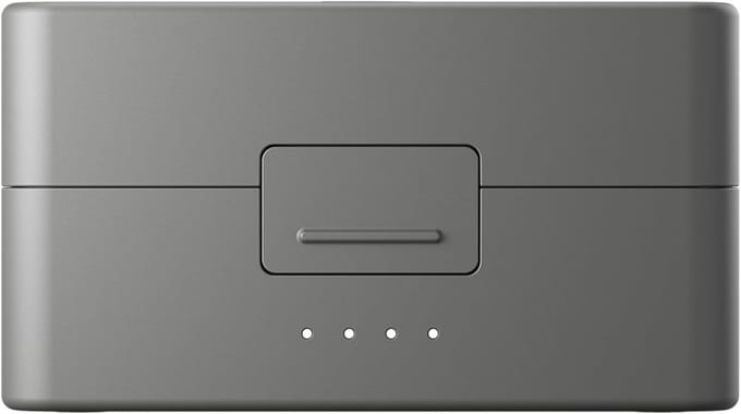 Oplaadcase - Draagbare Accu - Audio Opnamen - Snelle Koppeling - 10.6 cm - Grijs