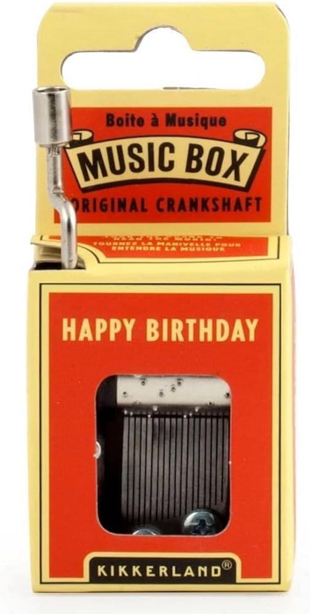 Leuke Verjaardag Crank Muziekdoos