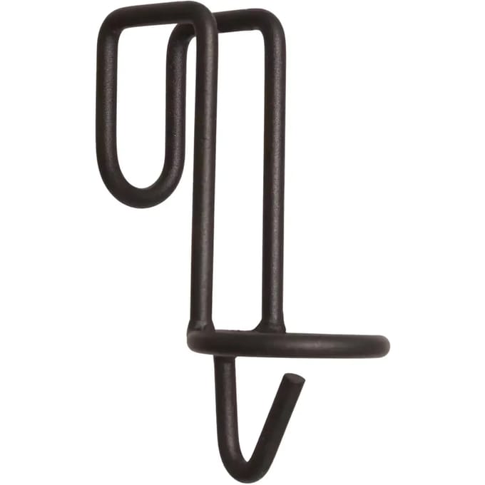 Grooming Deluxe - Bucket portable hook matt black