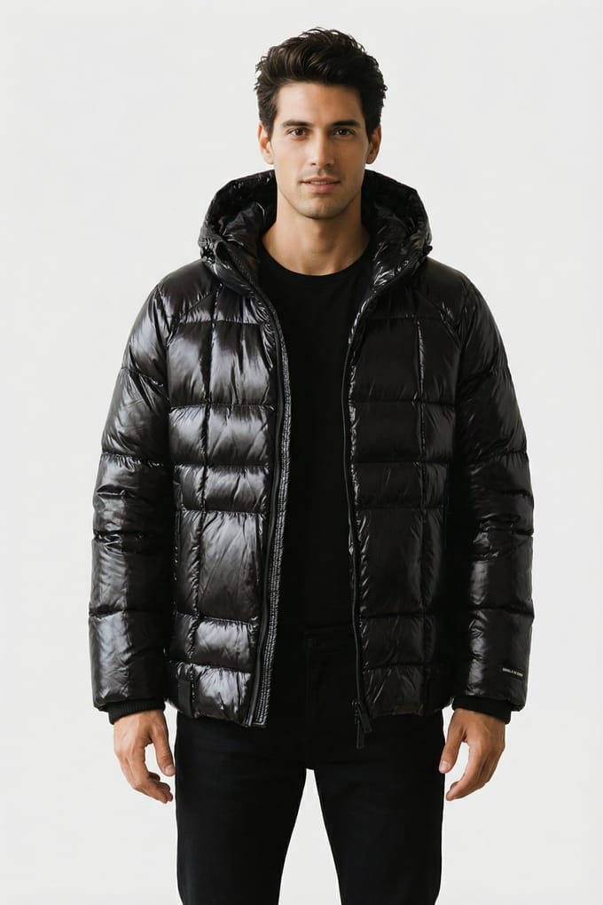 Dsquared2 Jacket Black Größe: 54 | Winterjacken Outlet | Herren | Schwarz