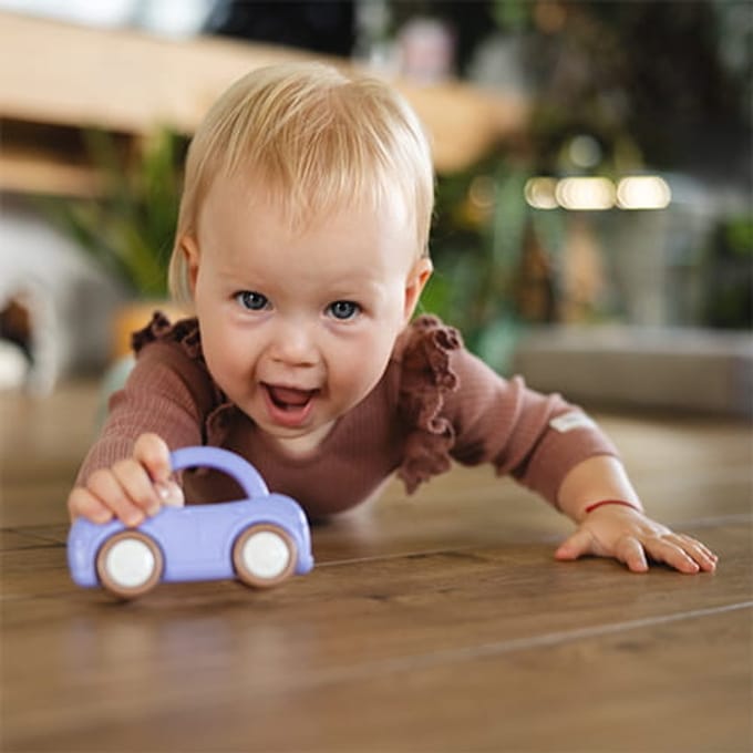 Babyono CAR - Rammelaar - Eerste Speelgoed - Stimulerend Geluid
