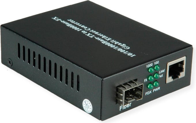 VALUE Gigabit Ethernet Converter, RJ-45 - SFP