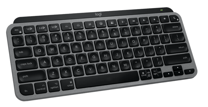 Logitech MX Keys Mini for Mac - Draadloos Toetsenbord - Bluetooth - Qwerty US INTL - Space Grey